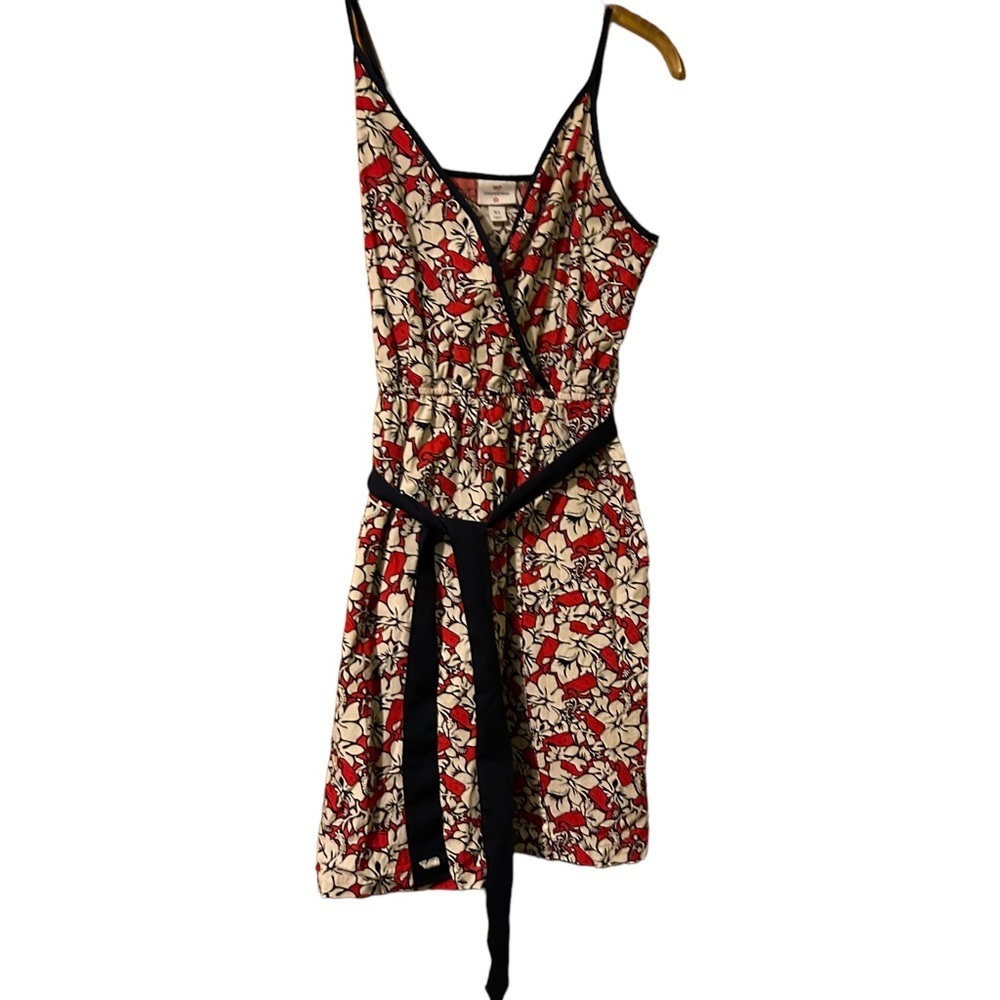 Vineyard Vines for Target Floral Print Faux Wrap Dress Size XS extra small